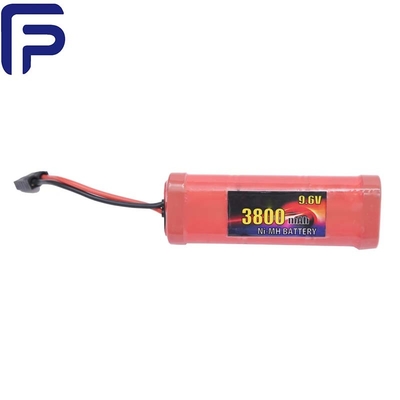 3800mAh volt rechargeable 680mA de la batterie 9,6 de Ni MH avec la vie de cycles de la carte PCB 500